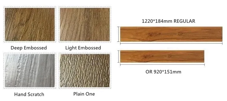 Herringbone Spc Click Flooring PVC Flooring