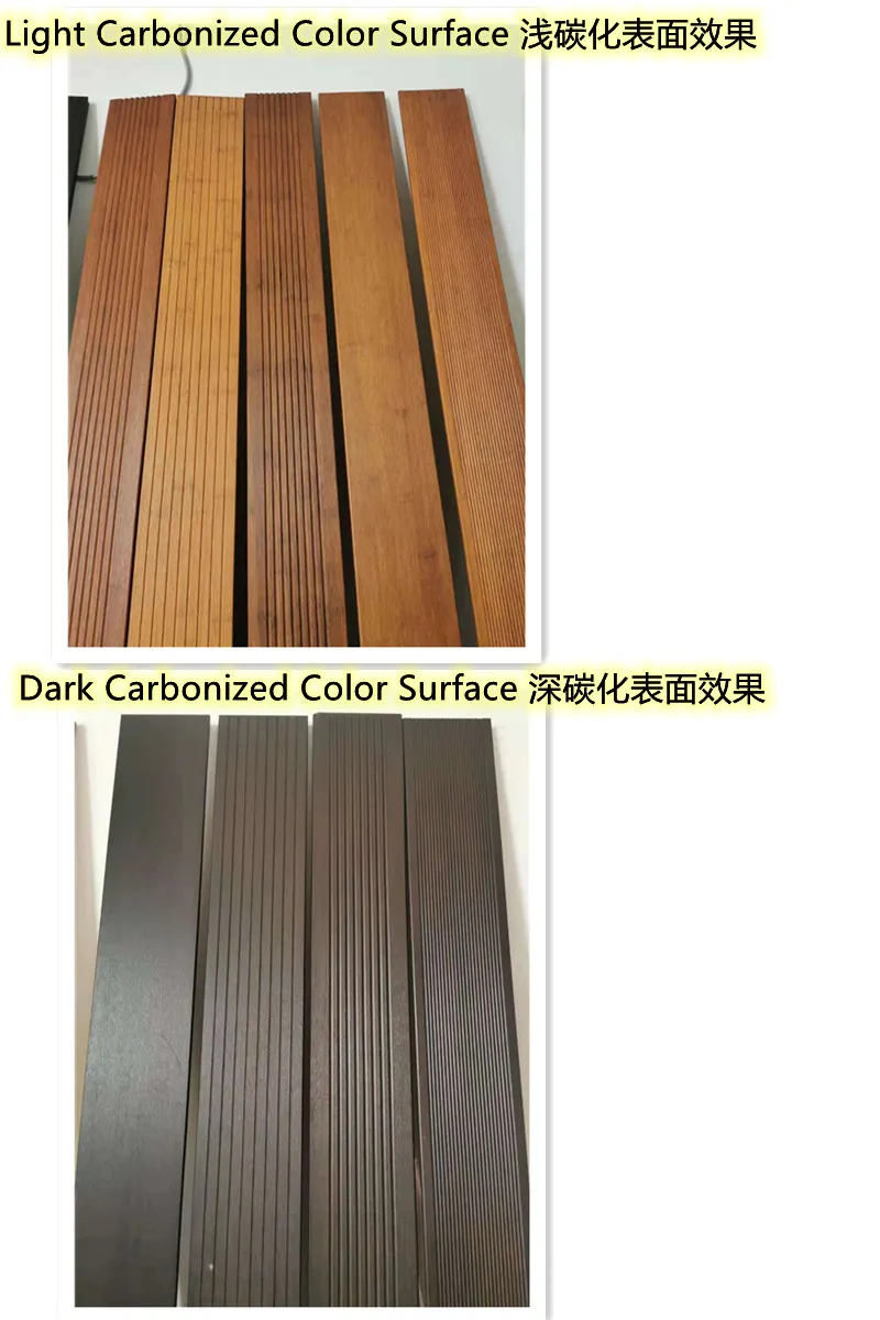 High Density 18mm 20mm Bamboo Decking Outdoor Waterproof Parquet Flooring