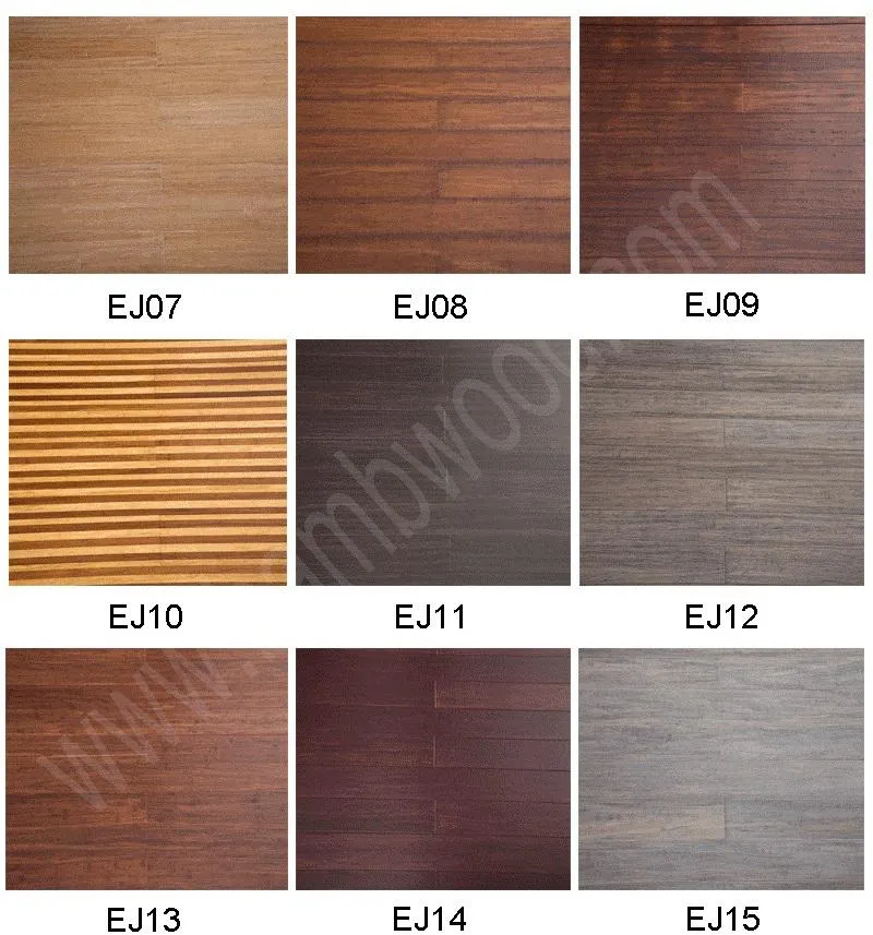 High Density and Durable Solid Uniclic Carbonized Bamboo Flooring