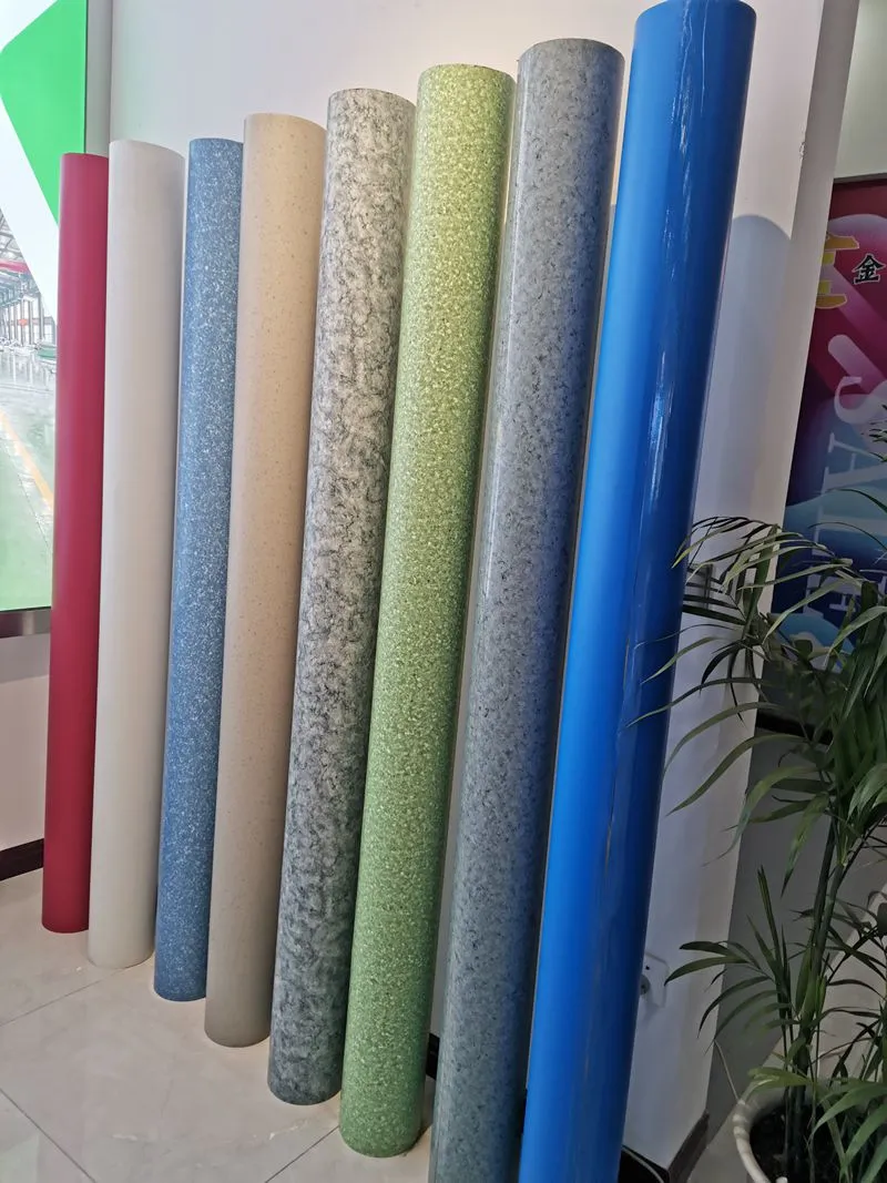 High Quality 100% Virginal Material 4mm Commercial Grey PVC Vinyl Flooring