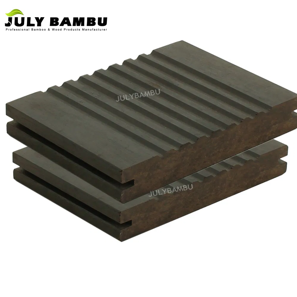 High Quality Bamboo Decking Timber 14mm Darker Outdoor Bamboo Flooring