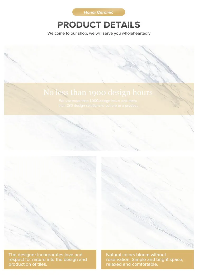 High Quality Cheap Price Non-Slip White Marble Cararra Matt Ceramic Floor and Wall Tiles