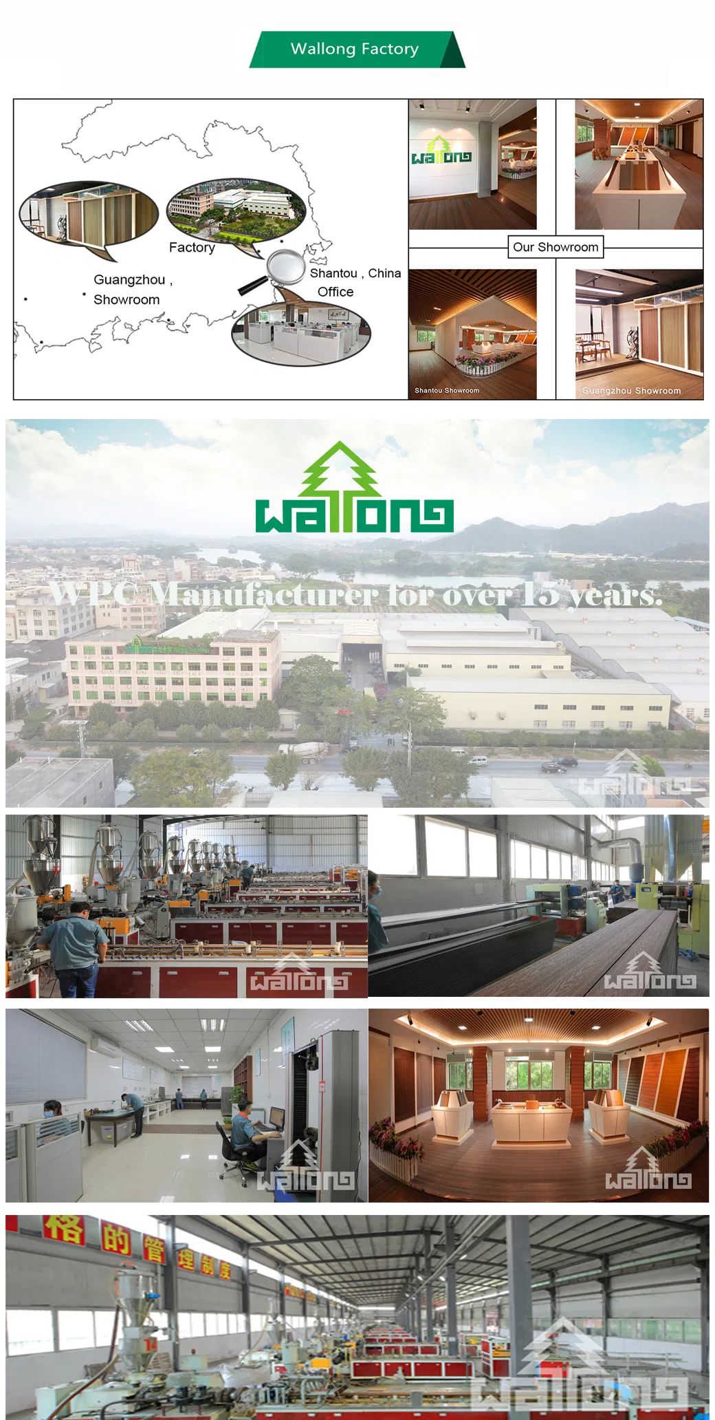 High Quality Low Price Outdoor Wood Grain Classic Project Decking