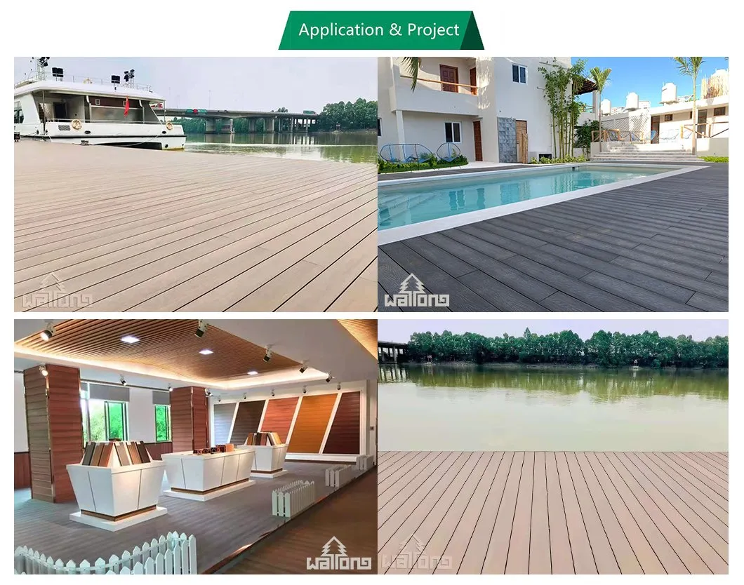 High Quality Low Price Outdoor Wood Grain Classic Project Decking
