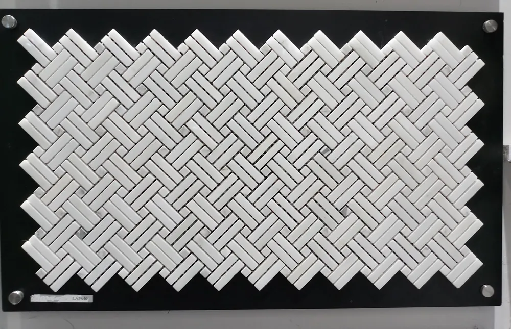 High Quality Nature Stone White Marble Mosaic for Bathroom Floor Decoration