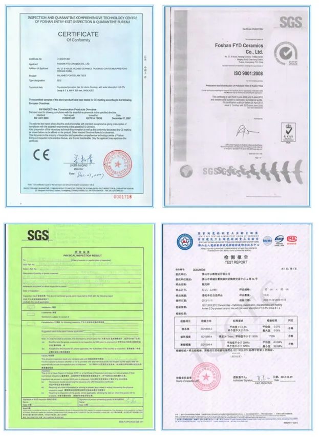 High Quality Soluble Salt Tile Polished Tile Fs6002