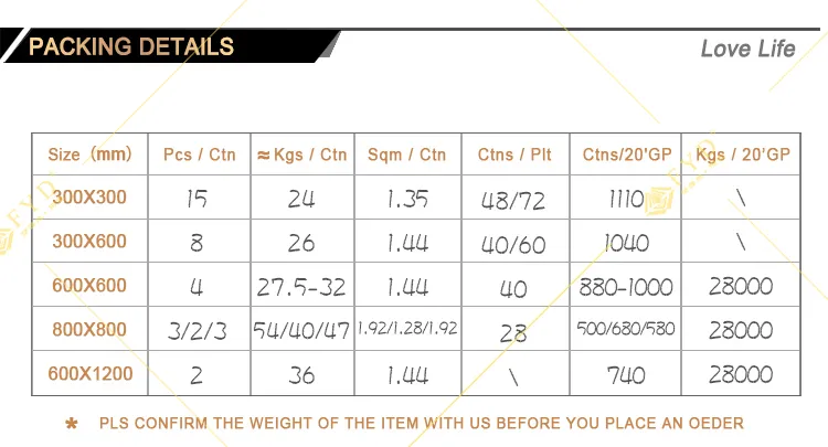 High Quality Soluble Salt Tile Polished Tile Fs6002