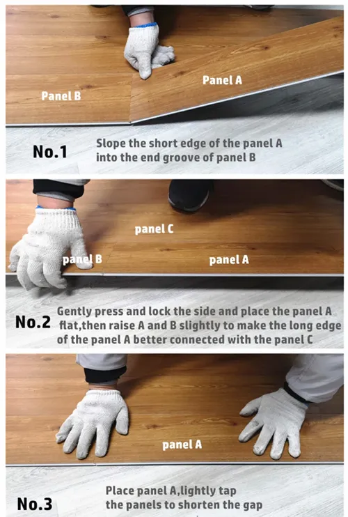 High Quality Waterproof Unilin Lock Vinyl Plank Spc Flooring