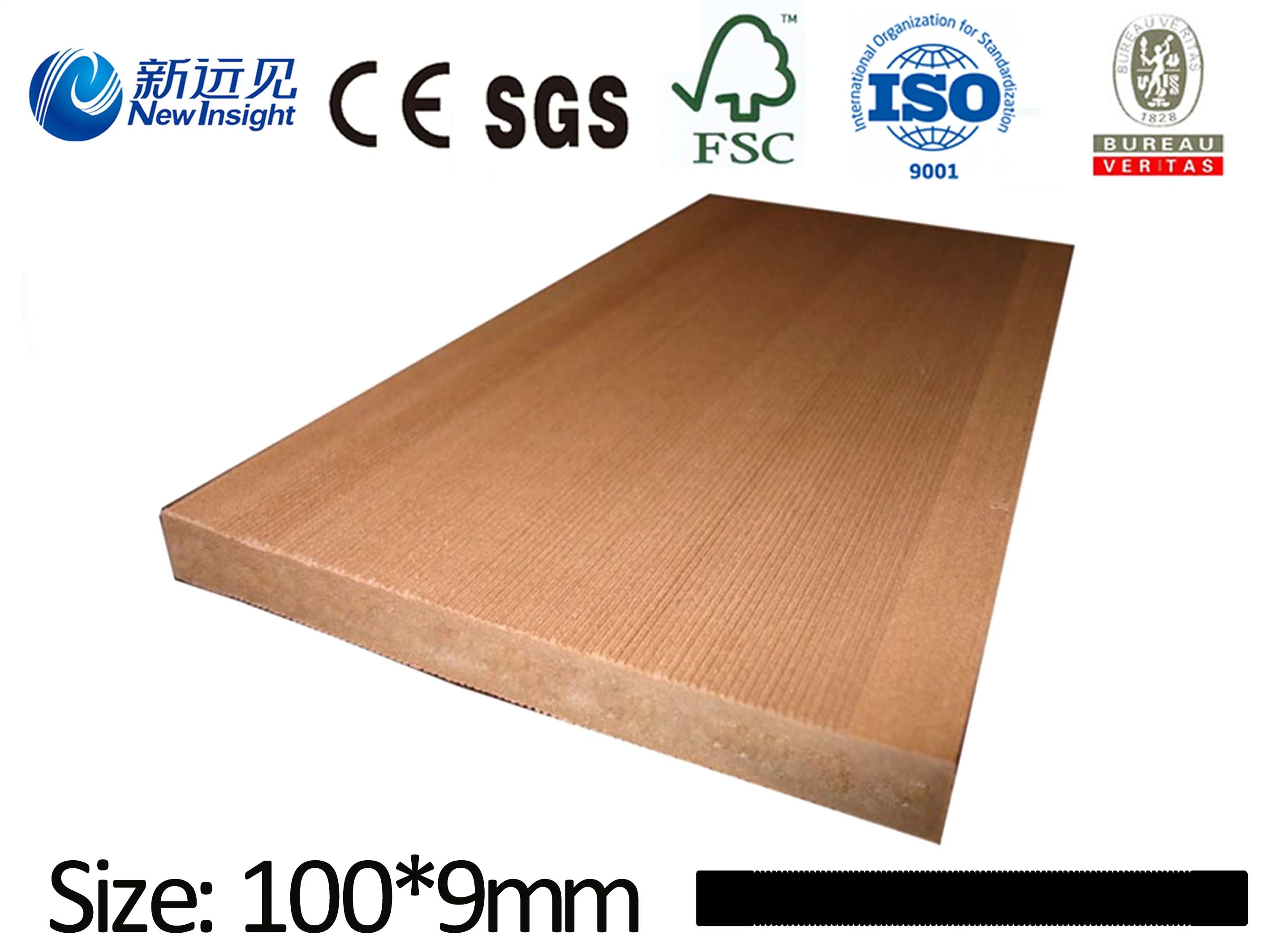 High Quality WPC Plank WPC Board for Bench Dustbin Fence Decking with SGS ISO CE WPC Wall Panel Cladding Decorative Board Wood Plastic Composite Plank Lhma067