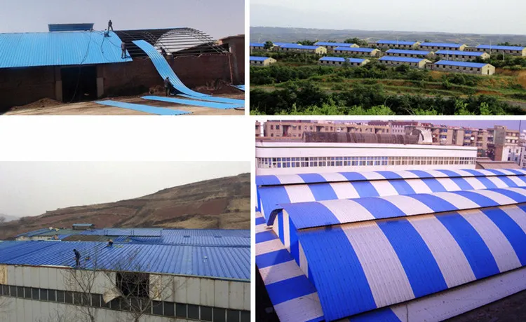 High Strength Anti-Corrosion Heat Water Insulation Fireproof PVC Plastic Roof Tile