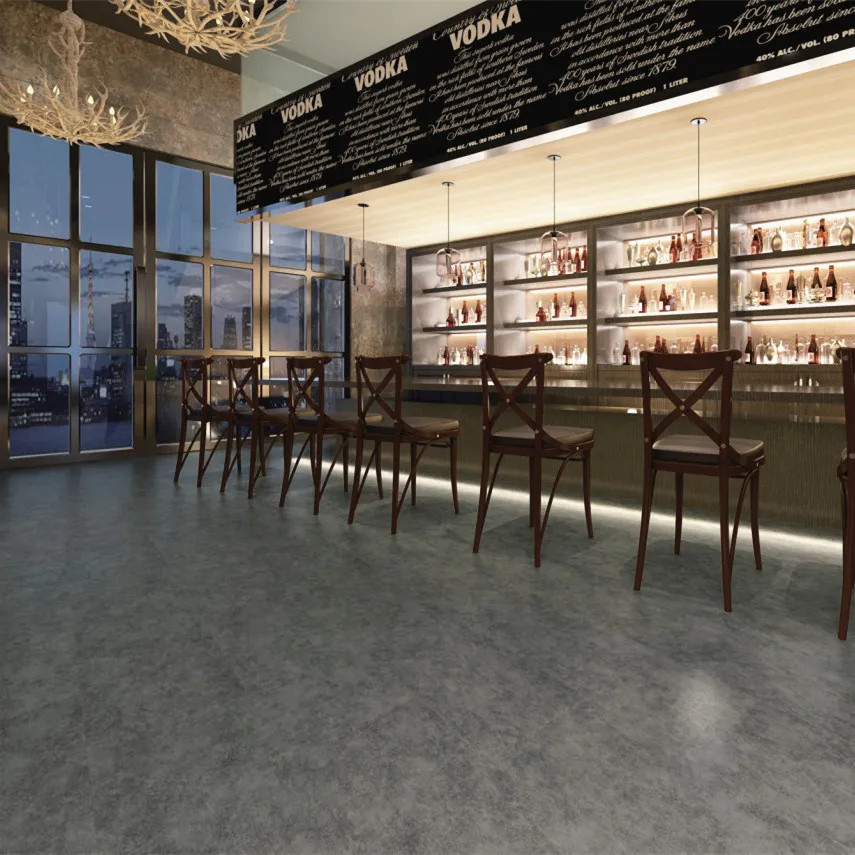 Home Decorative Wood Easy Installation Spc Flooring 1220mm*184mm