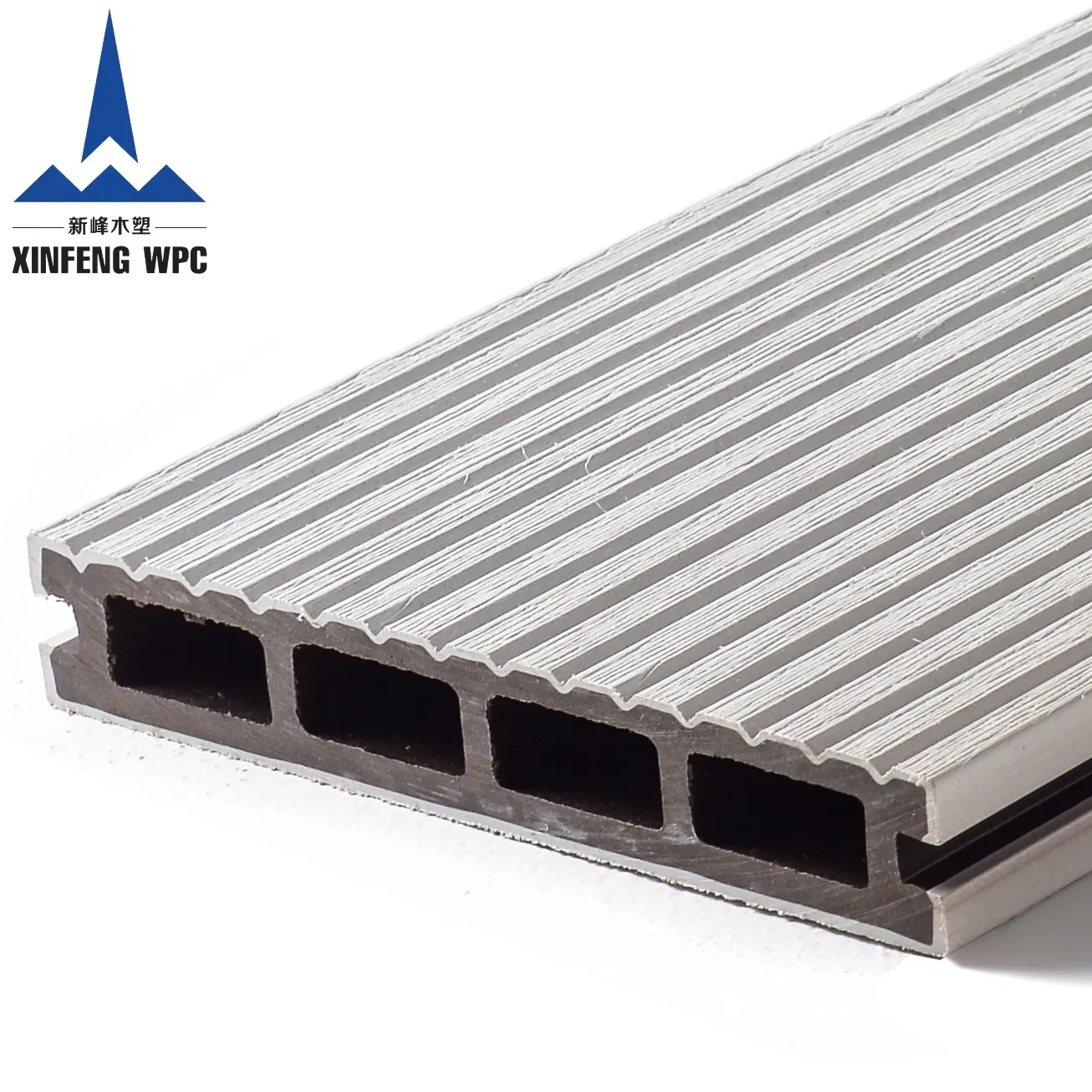 Home Furniture Co-Extrusion Wood Plastic Composite Decking Floor