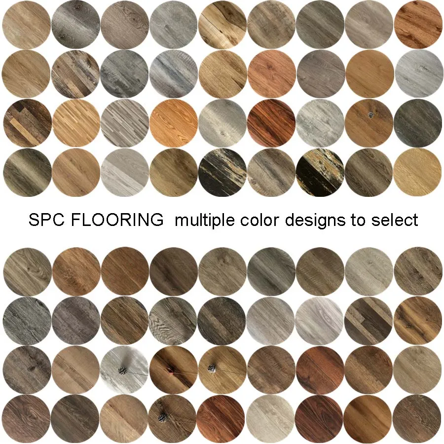 Home Used Spc Plastic Vinyl Plank Flooring with EVA
