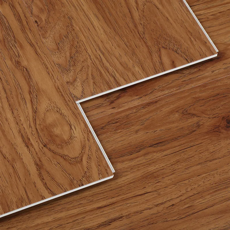 Hot Color Oak Wood Hand Scrapped Finish Spc Plastic Flooring Vinyl Flooring