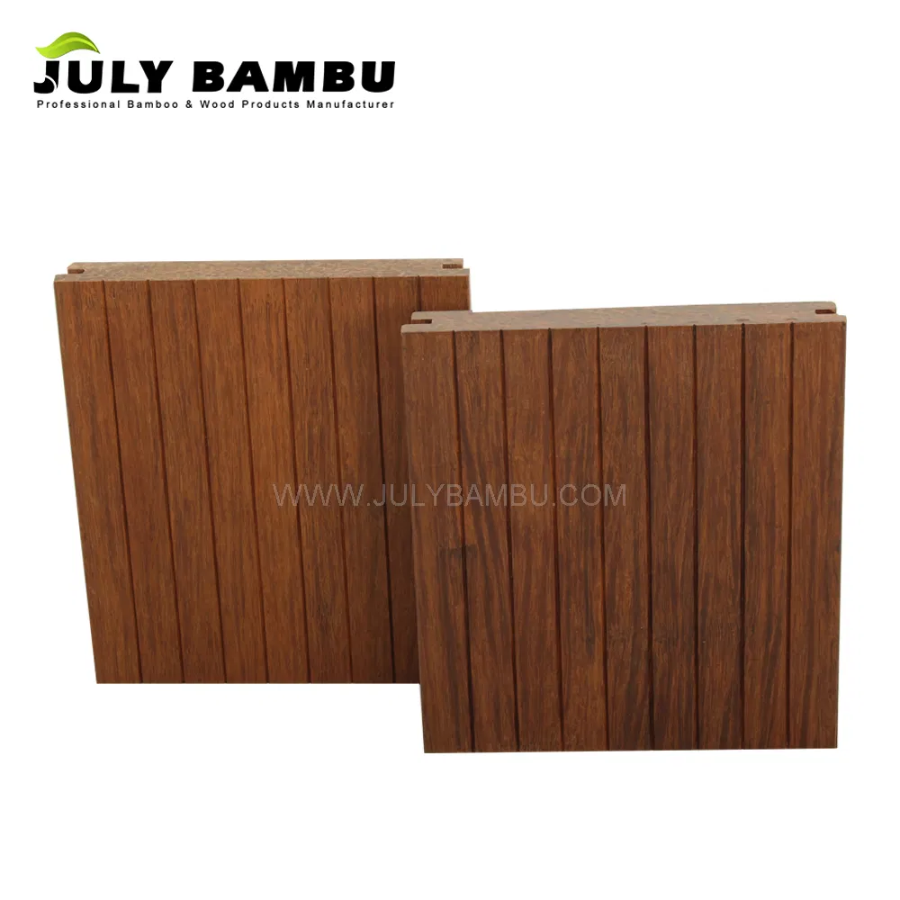 Hot Sale 18mm/20mm Strand Woven Bamboo Outdoor Decking for Garden