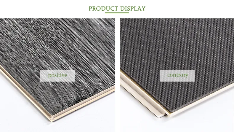 Hot Sale Fox Brown Color Waterproof Non-Slip Spc Vinyl Flooring