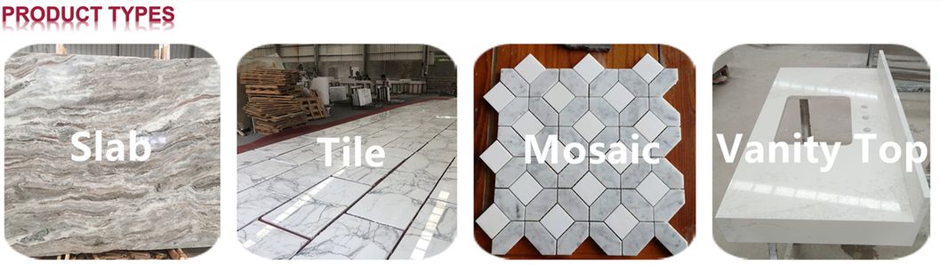 Hot Sale Geometry Pattern Hexagon White Marble Chipped Mosaic Panels Wall Floor Tiles