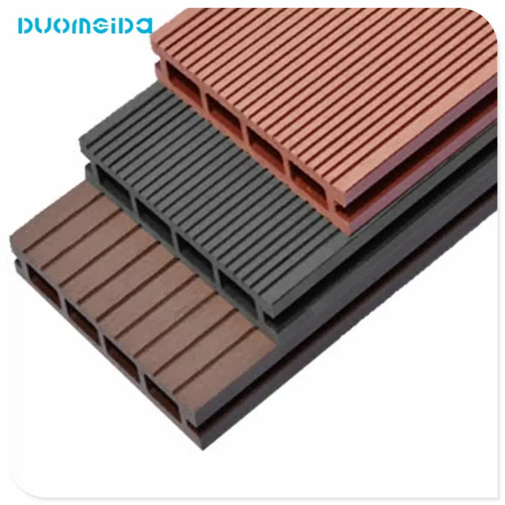 Hot Sale Outdoor Waterproof Swimming Pool Flooring Cover Hollow Wood Plastic WPC Composite Decking