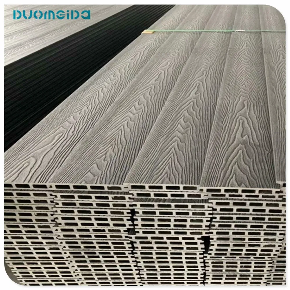 Hot Sale Outdoor Waterproof Swimming Pool Flooring Cover Hollow Wood Plastic WPC Composite Decking