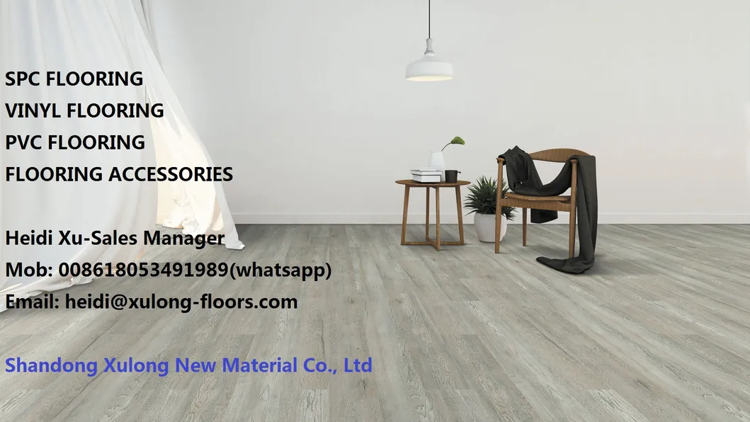 Hotel Home Waterproof Recycle Material Spc Flooring
