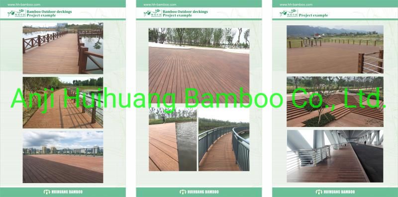 Huihuang Bamboo Garden Decking with Patent in China
