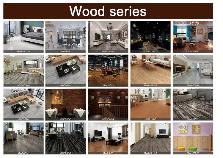 in Stock! Sxp Wood Grain Self-Adhesive Floor Covering