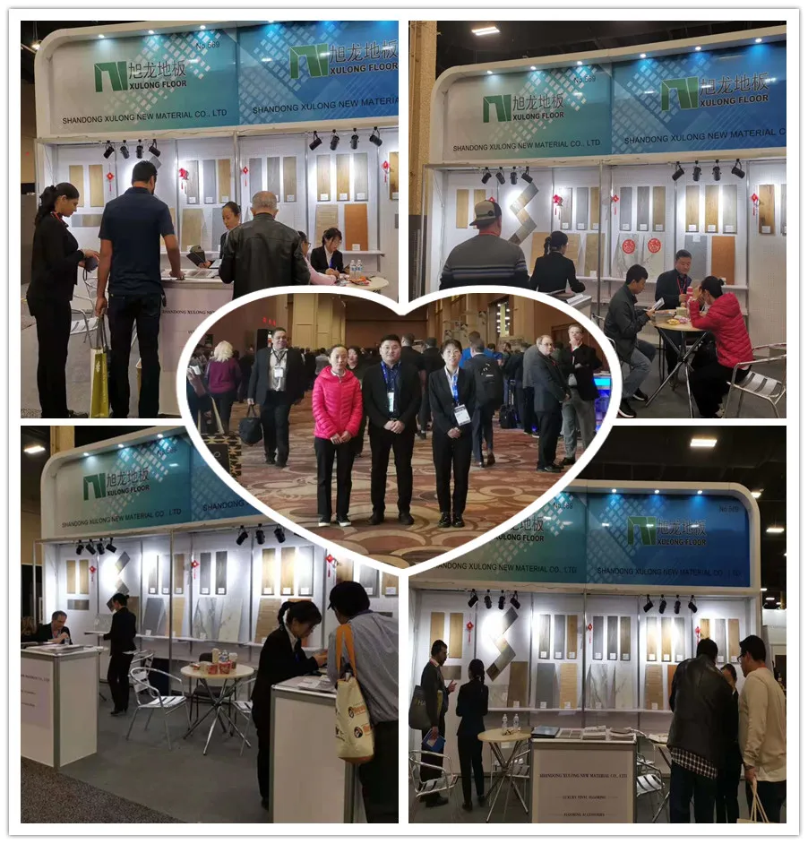 Inch Indoor Hotel Laminate Tile Marble Click Lock Floor Making Machine Rigid Spc Flooring