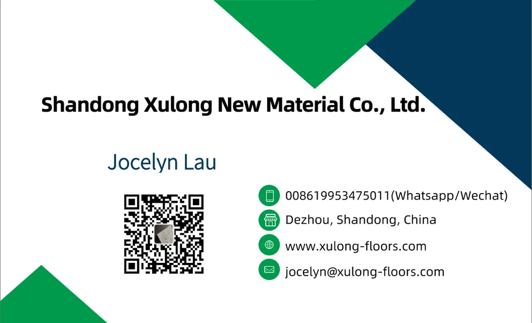 Indoor PVC Vinyl Flooring Click System Rigid Core Spc Flooring