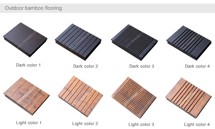 Indoor Solid Bamboo Floor Board Make of 15mm Bamboo Floor Board