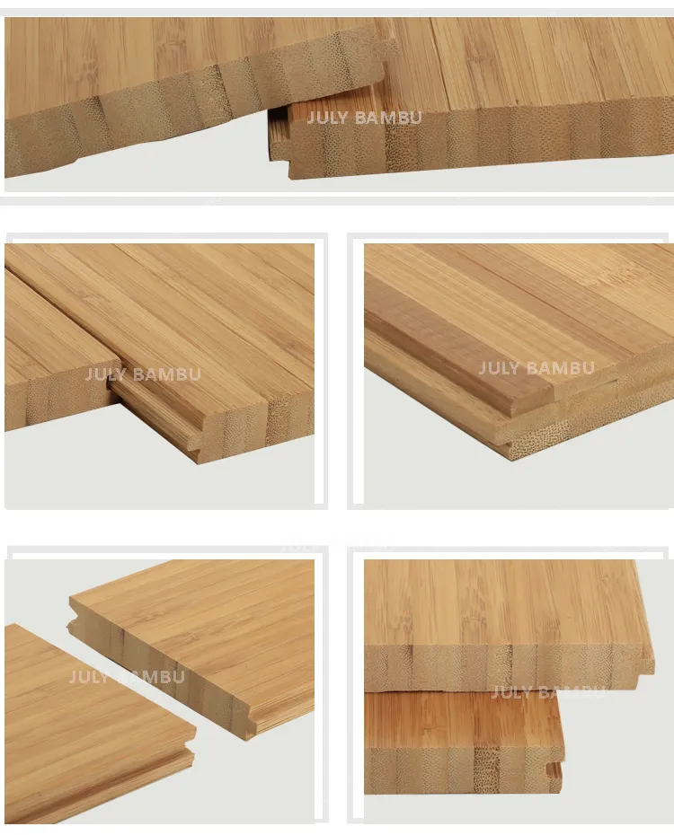 Indoor Solid Bamboo Floor Board Make of 15mm Bamboo Floor Board
