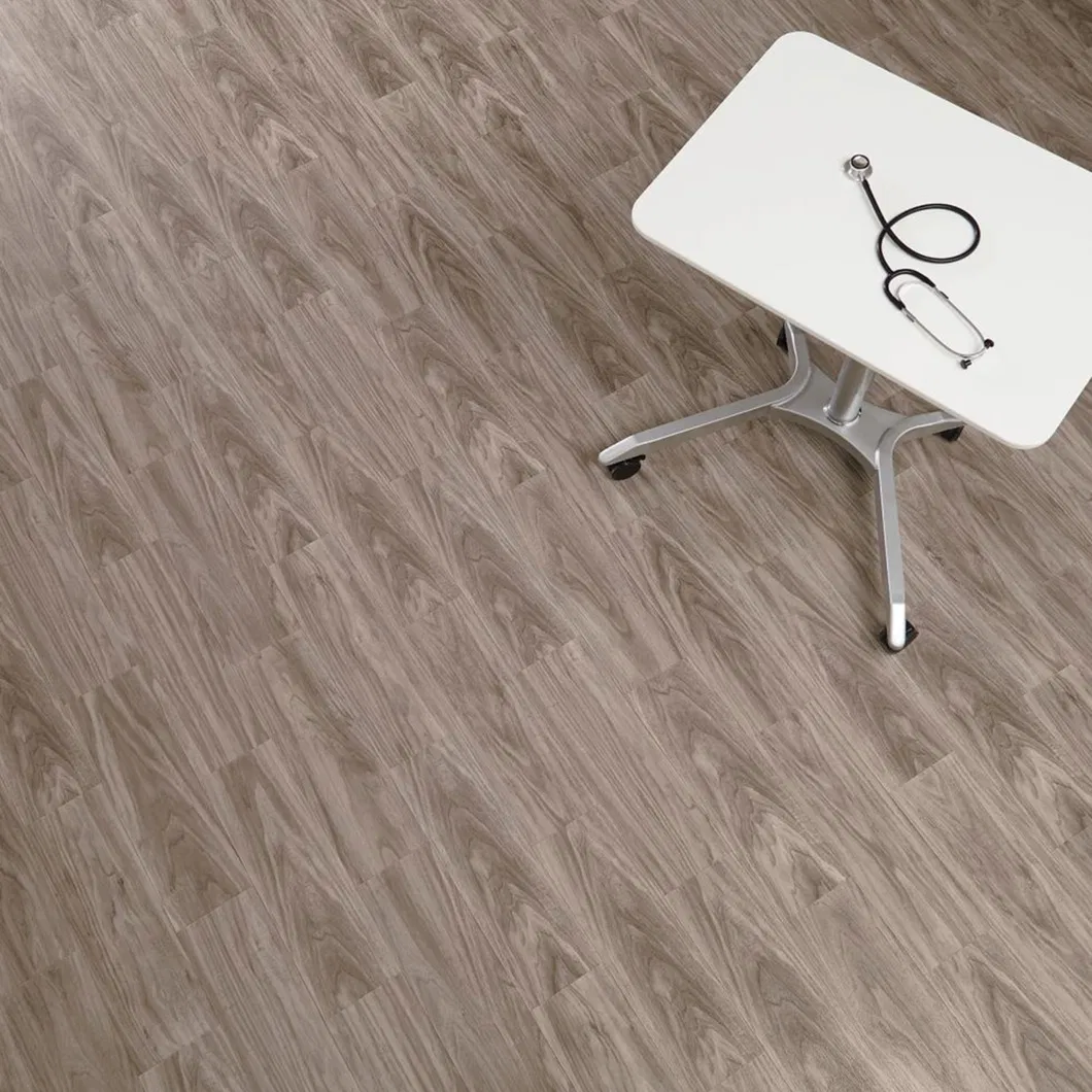 Indoor Wood Plastic Composite WPC Vinyl Flooring with Unilic and Pad