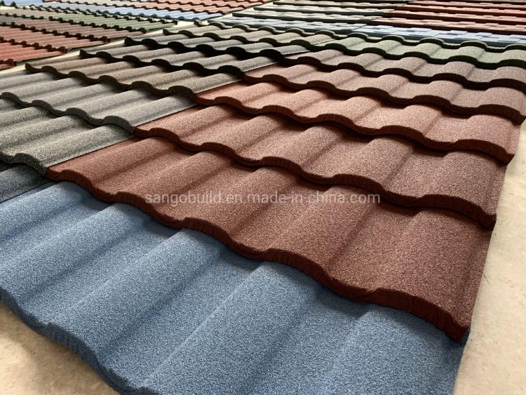 Israel Manufacture Stone Coated Roof Tile Heavy Rain Resistant Roofing Sheet for Roof