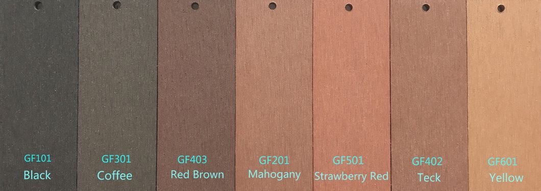 Light Wood Plastic Composite WPC Decking for Warning Sign