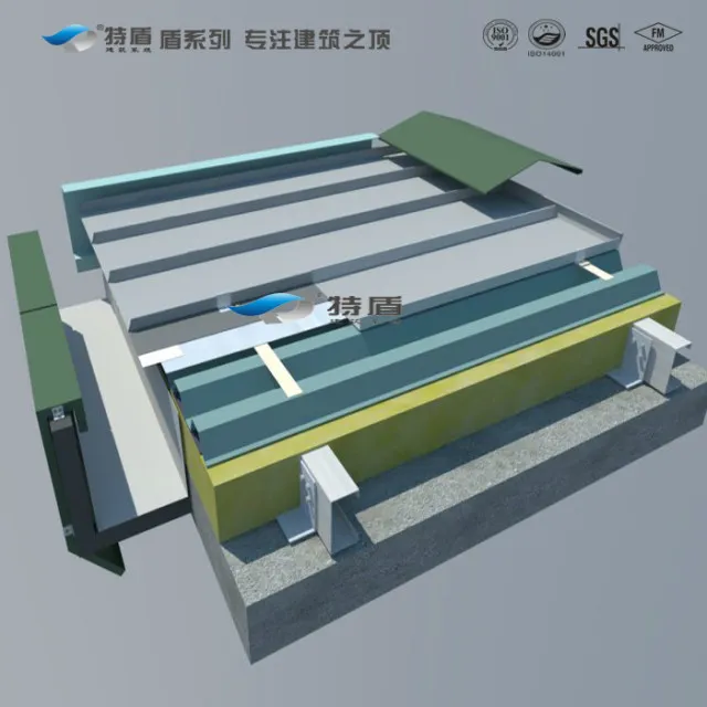 Long Life Aluminium Standing Seam Roofing Sheet