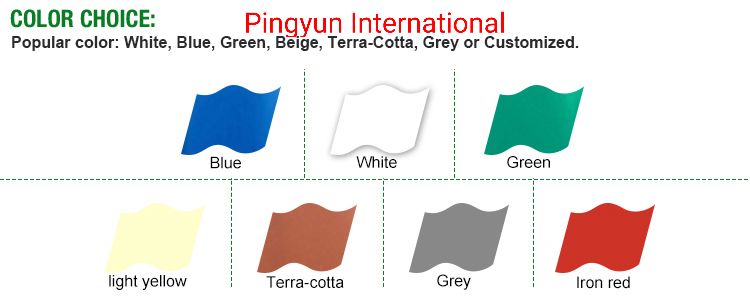 Long Life ASA PVC Roof Tile Corrugated PVC Roofing Tile for Farmhouse