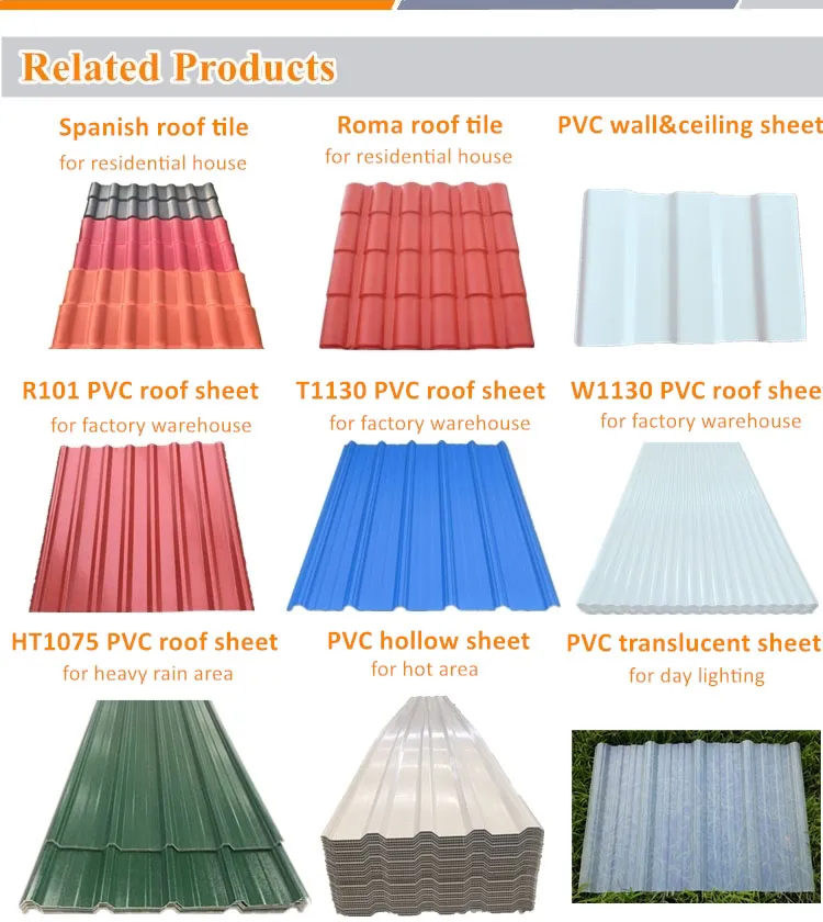 Long Service Life UPVC Plastic Wall Board for Factory