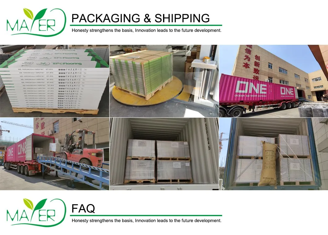 Luxury Spc Vinyl Flooring Click Lock System Plastic Flooring