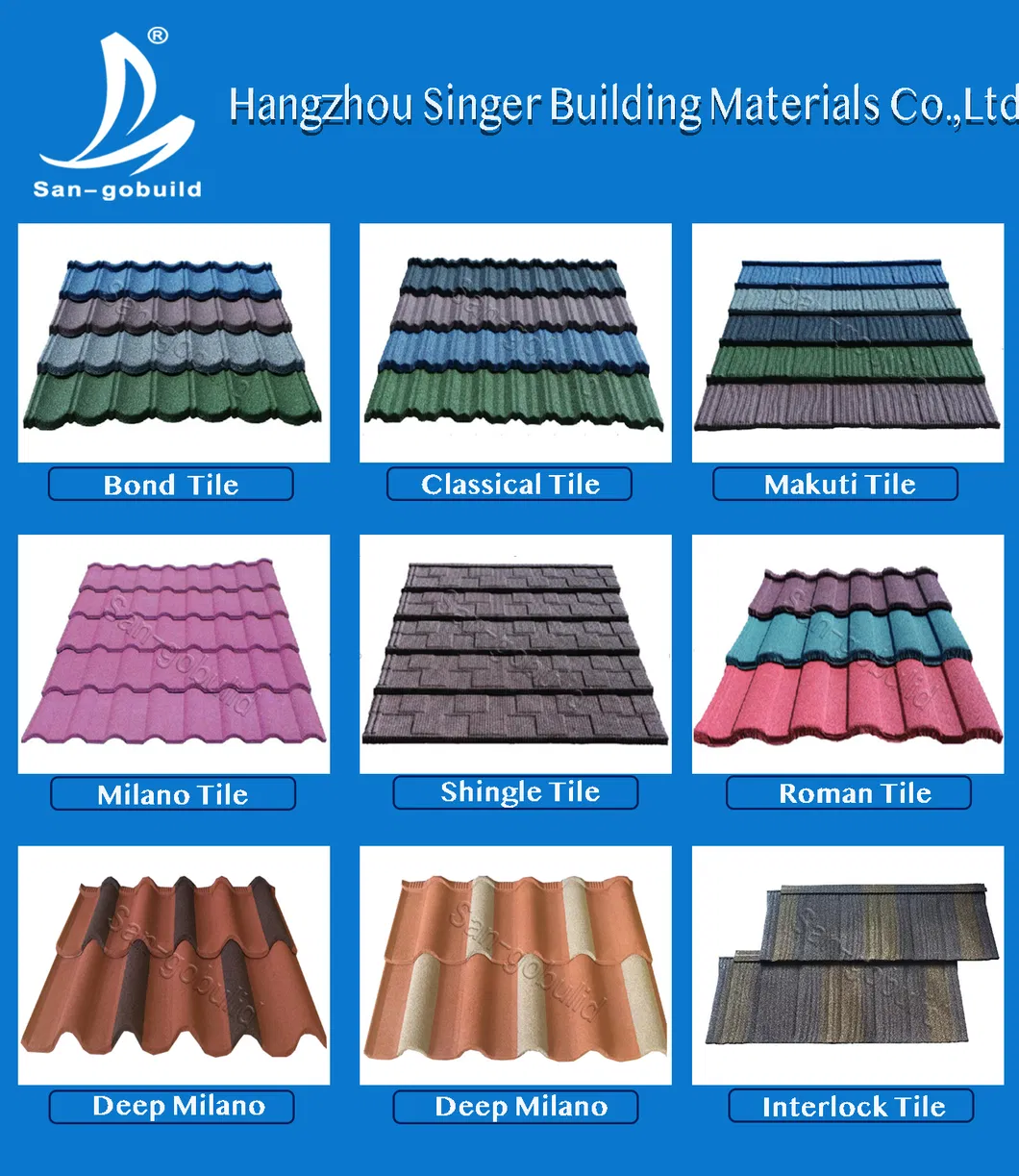 Mabati Lifetime Warranty Stone Coated Metal Roof Tiles in Jamaica Botswana Dominic Qatar Argentina Chile Kenya Uganda
