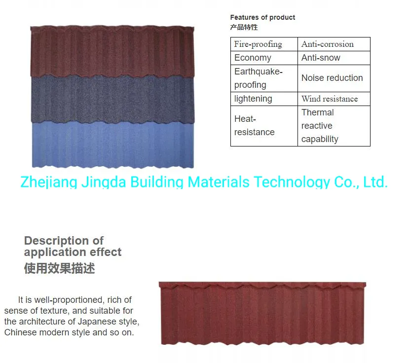 Malaysia Brunei Darussalam Singapore Roof Fireproof Metal Shingle Building Materials Indonesia East Timor Stone Coated Steel Tile Roofing Sheet