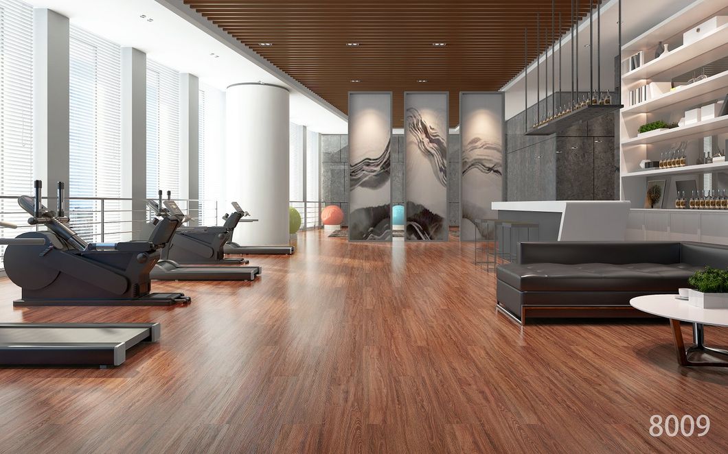 Marble Look Commercial Luxury 6.5mm Waterproof Floor Vinyl Plank Premium Spc Flooring