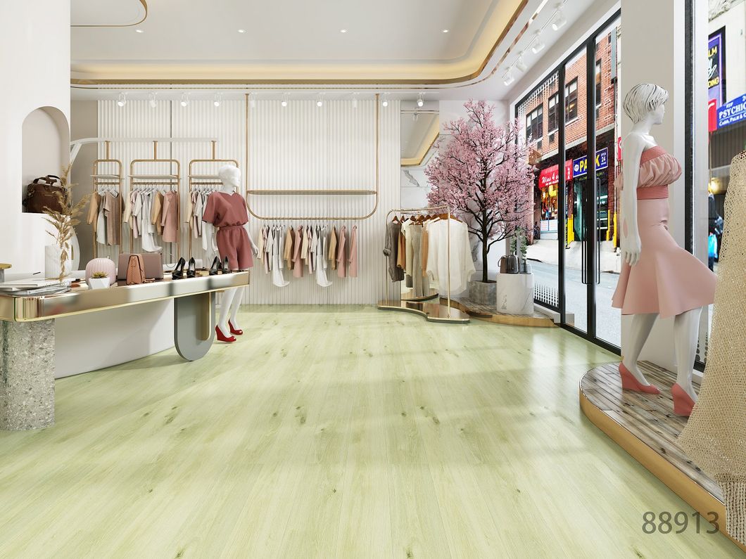 Marble Look Commercial Luxury 6.5mm Waterproof Floor Vinyl Plank Premium Spc Flooring
