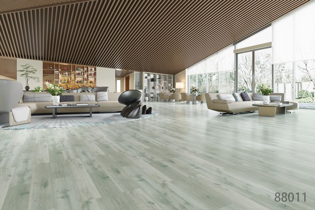 Marble Look Commercial Luxury 6.5mm Waterproof Floor Vinyl Plank Premium Spc Flooring
