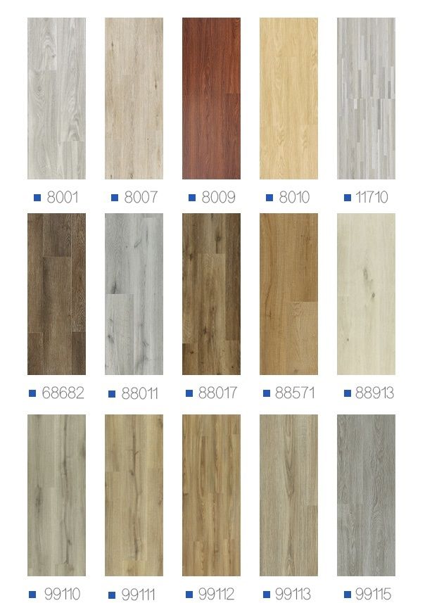 Marble Look Commercial Luxury 6.5mm Waterproof Floor Vinyl Plank Premium Spc Flooring