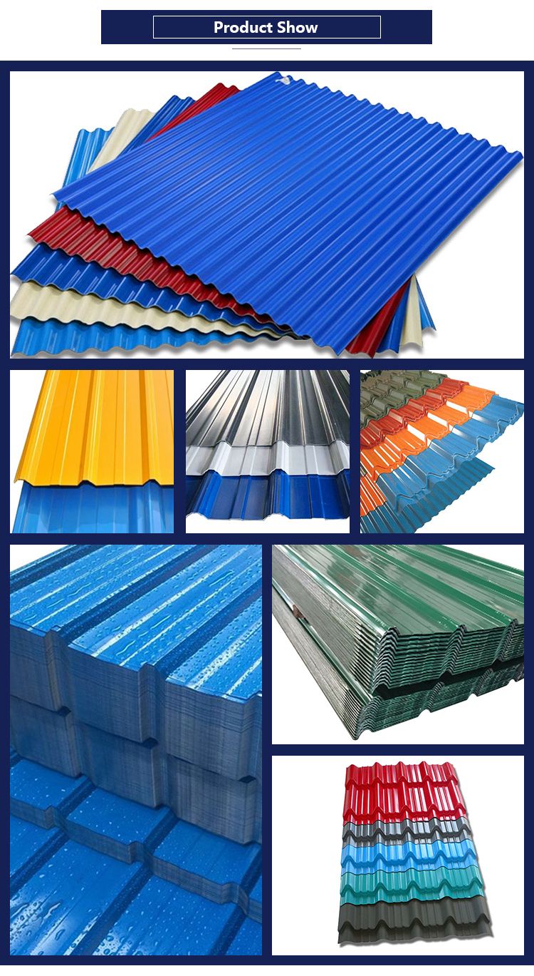 Metal Galvanized Roofing Sheet / Zinc Color Coated Corrugated