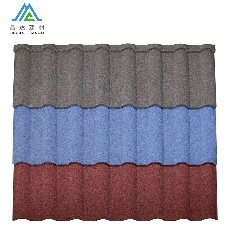 Missouri Popular China Stone Coated Metal Roof Tiles Spotted Shingle Roofing Sheets Factory Prices Hot Items Steel Roof Material Colored Steel Roof Material