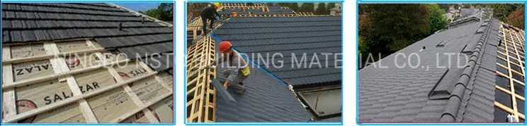 Modern Rome Tiles Metal Roof Tiles on Sale 1340*420 mm