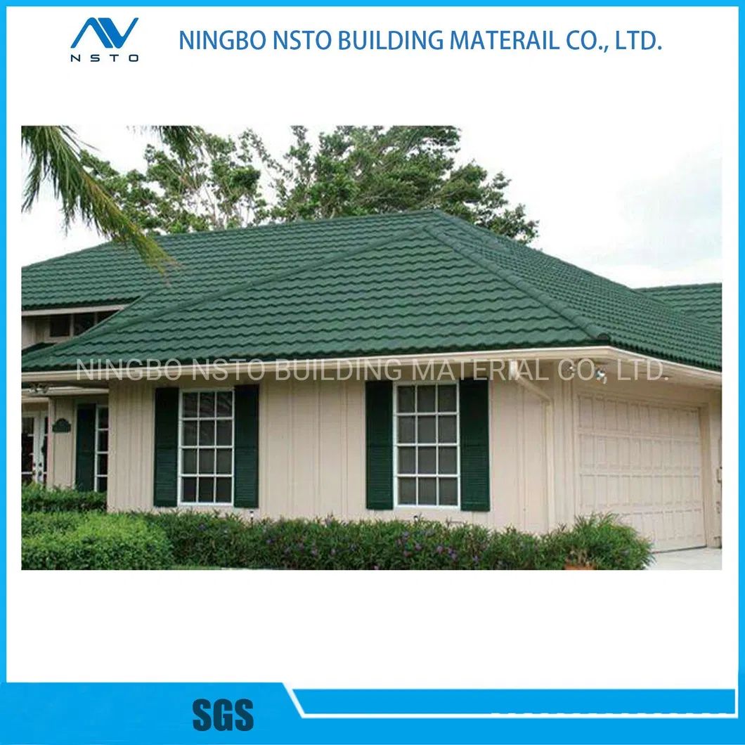 Modern Rome Tiles Metal Roof Tiles on Sale 1340*420 mm