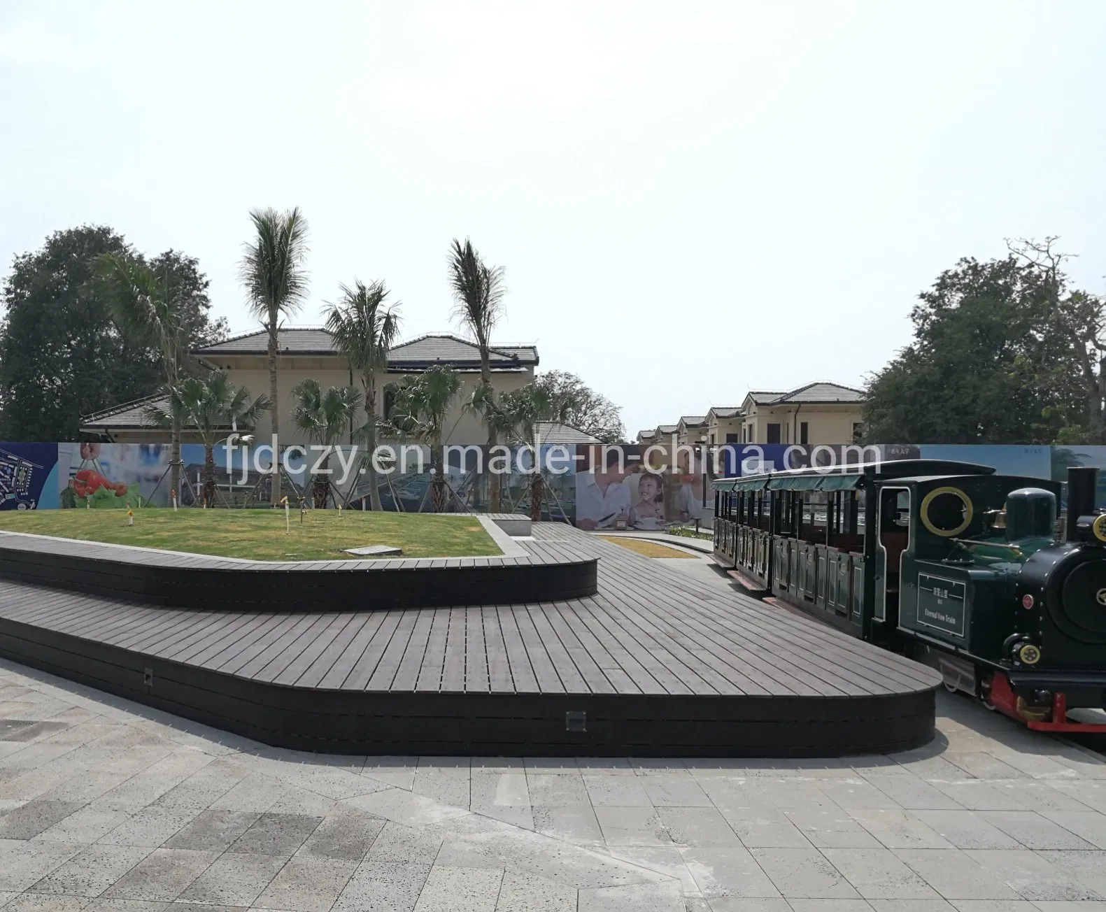 Mothproof (Flat) Floor Tiles Flooring Decking of Bamboo Product