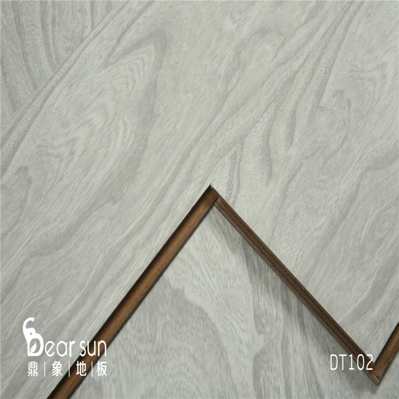 Natural Texture U-Groove 7mm 8mm 10mm Laminate Flooring Factory Sale