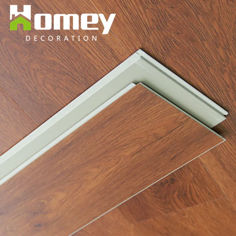 Newest Indoor Decoration Material Moistureproof Spc Click Vinyl Flooring/PVC Click Vinyl Flooring
